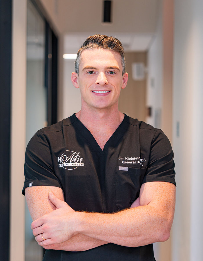 Portrait of Dr. James Kleinfelder, DDS at Madison Dental Group.